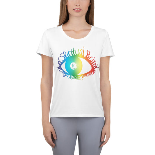 The Spiritual Eye Women's Athletic T-shirt