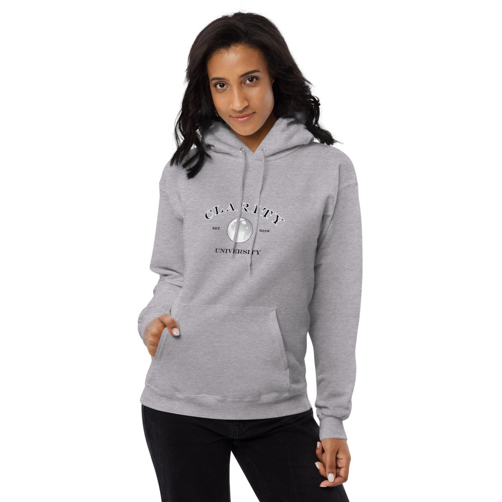 Clarity University Unisex fleece hoodie
