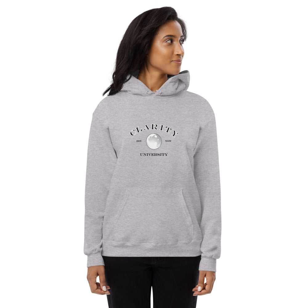 Clarity University Unisex fleece hoodie